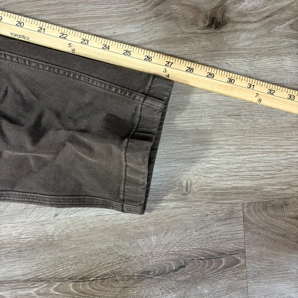 Hollister Carpenter Canvas Pants Double Knee Mens 32x30 Brown Loose Workwear